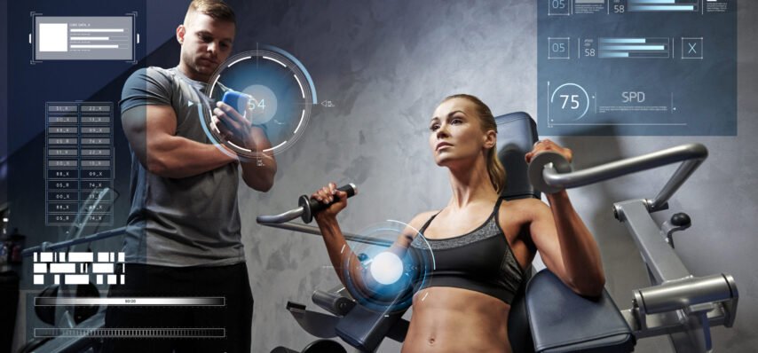 AI personal trainer women training using AI